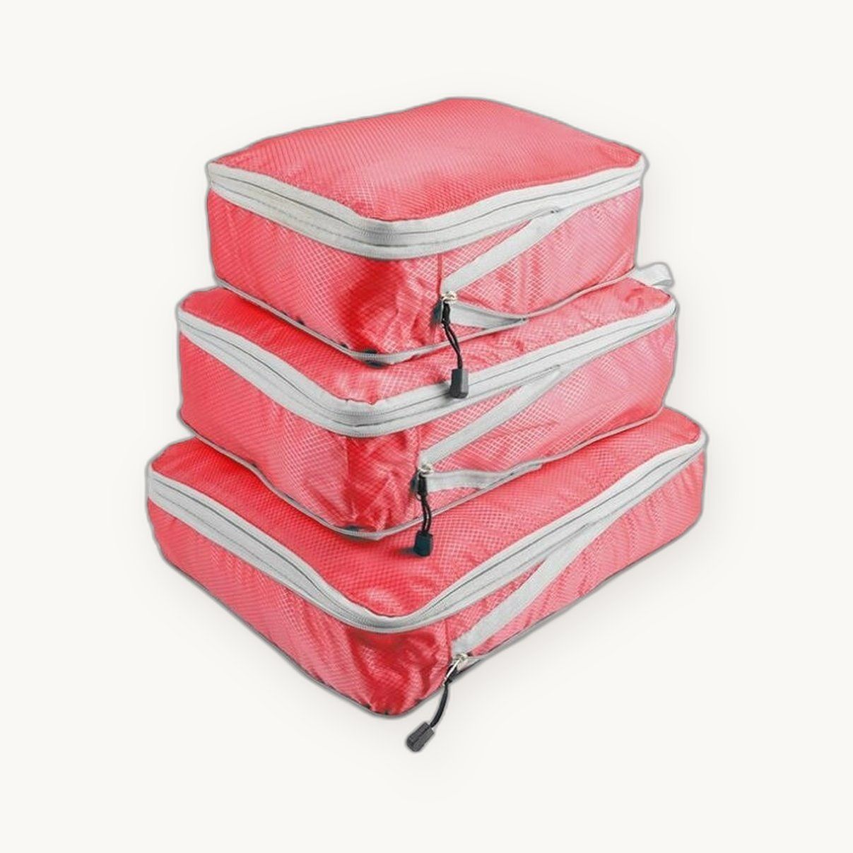 Compression Packing Cubes, Set of 3 — Double-Zip, Mesh Top — view 9