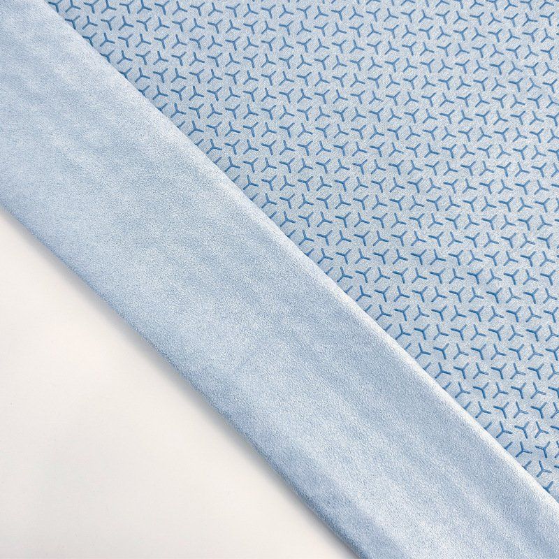 Non-Slip Yoga Towel — Silicone Grip Backing, Soft Microfiber — view 3