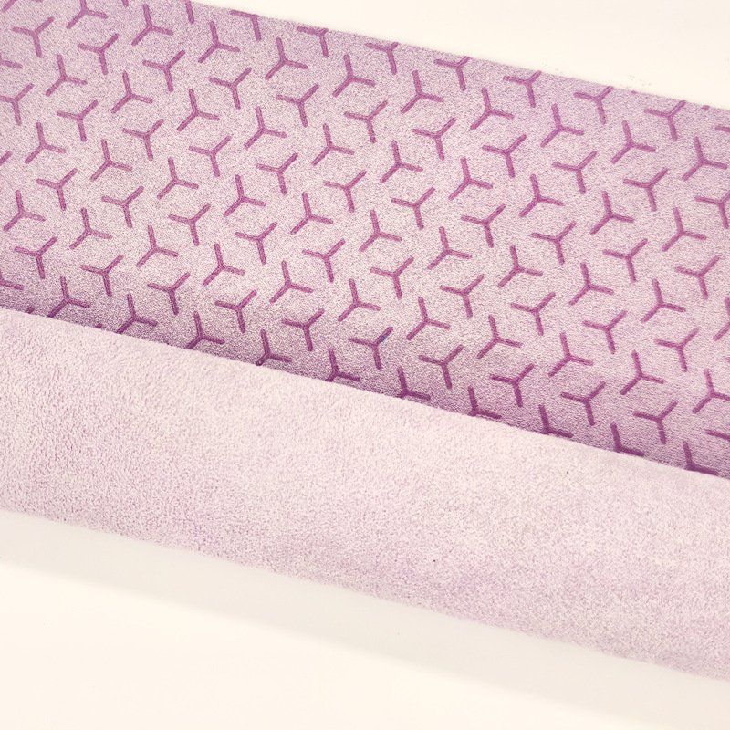 Non-Slip Yoga Towel — Silicone Grip Backing, Soft Microfiber — view 5