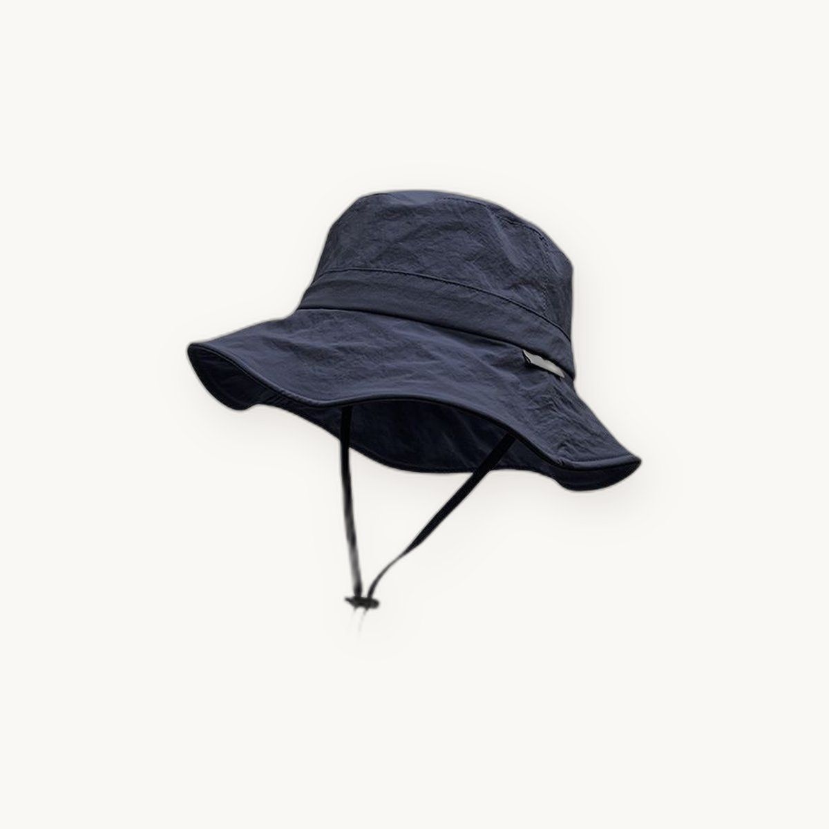 Packable Wide Brim Bucket Hat — Quick-Dry, Adjustable Chin Strap — view 4