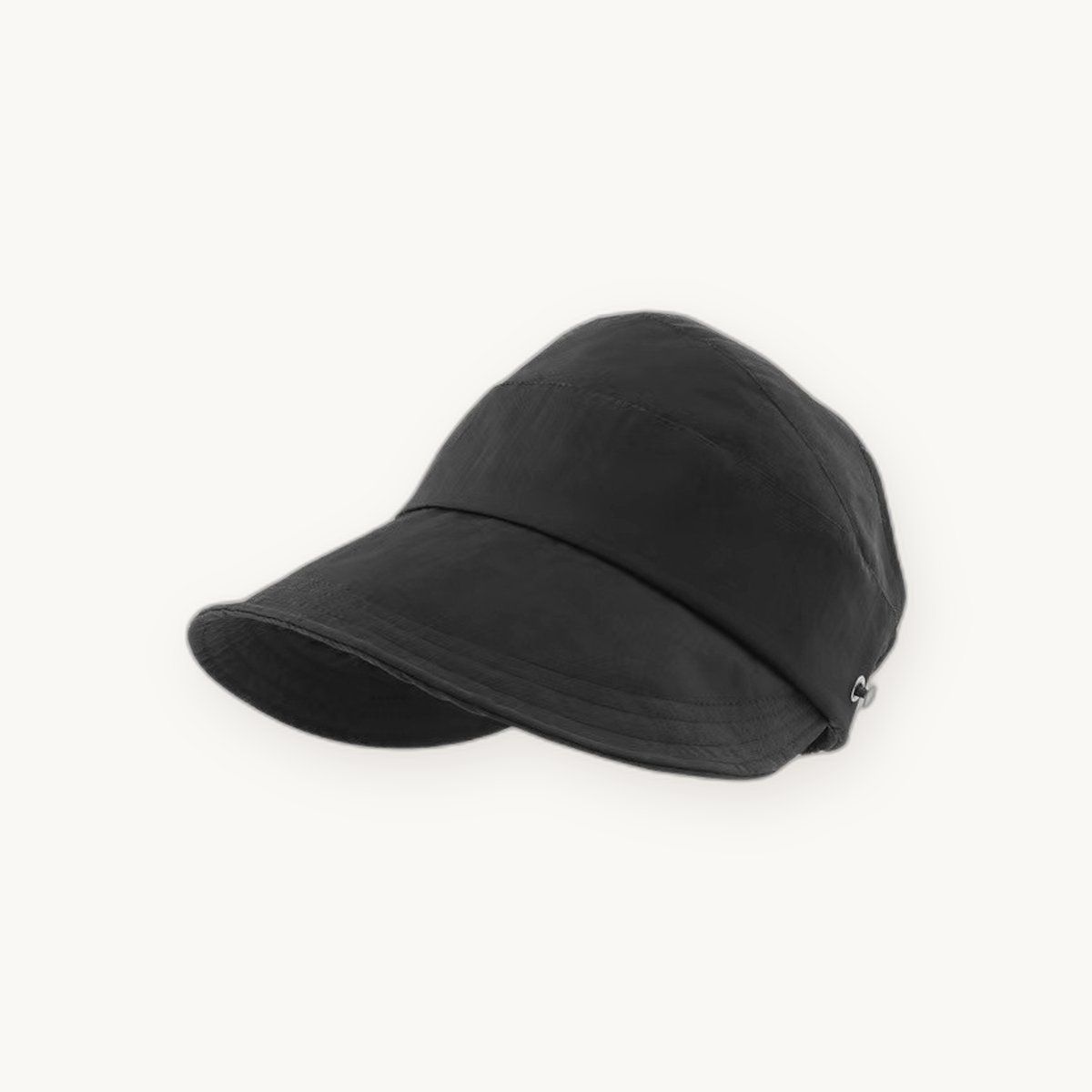 Ponytail Sun Hat for Women — Wide Brim Open-Top Visor, Packable Quick-Dry — view 2