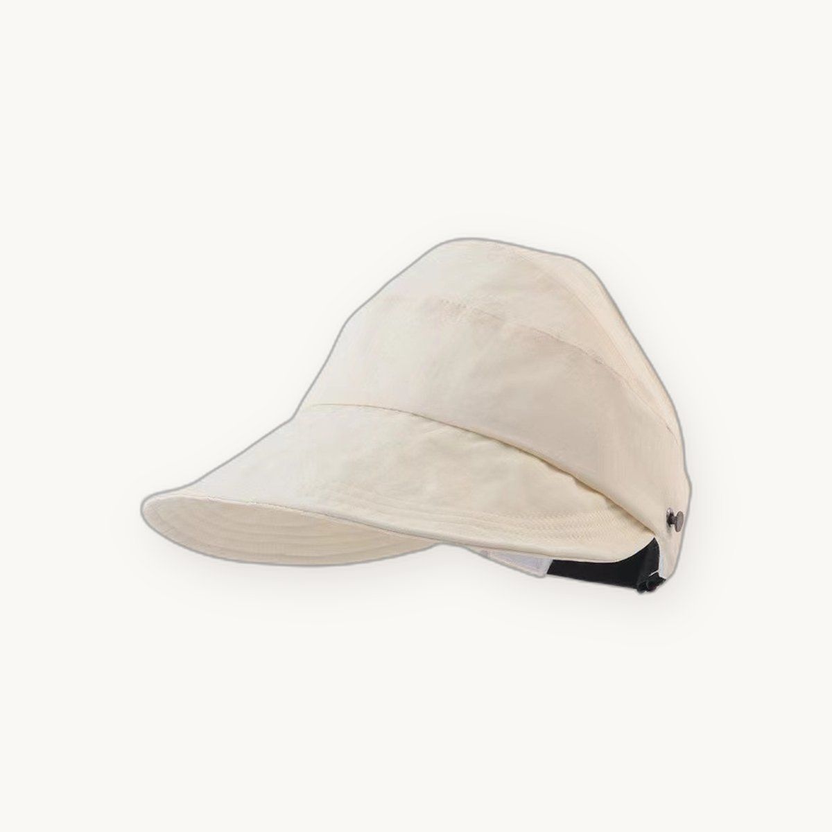 Ponytail Sun Hat for Women — Wide Brim Open-Top Visor, Packable Quick-Dry — view 3