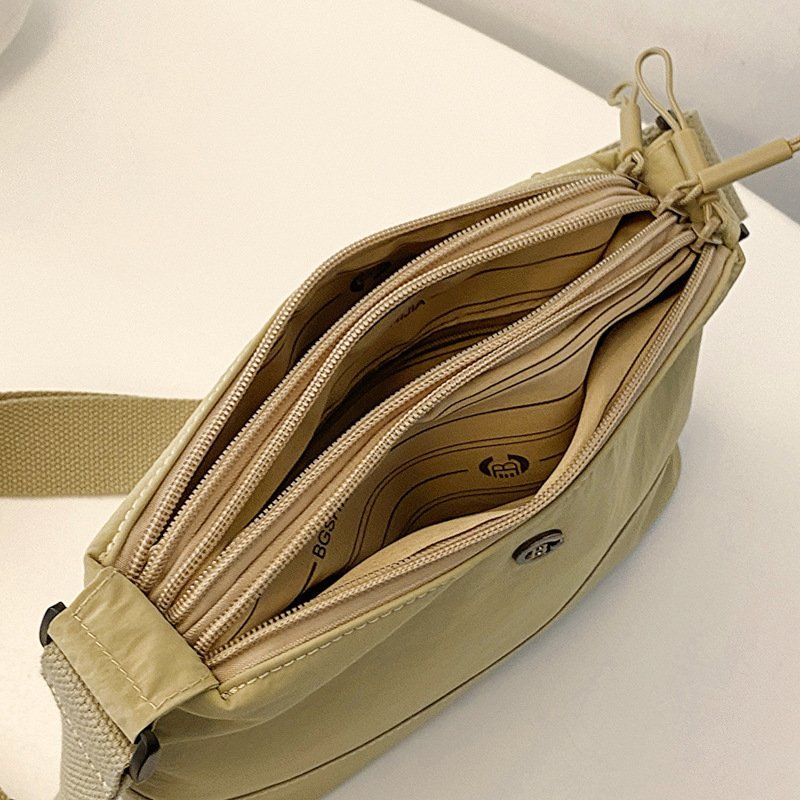 Soft Shoulder Bag — Slouchy Multi-Compartment Everyday Bag — view 4