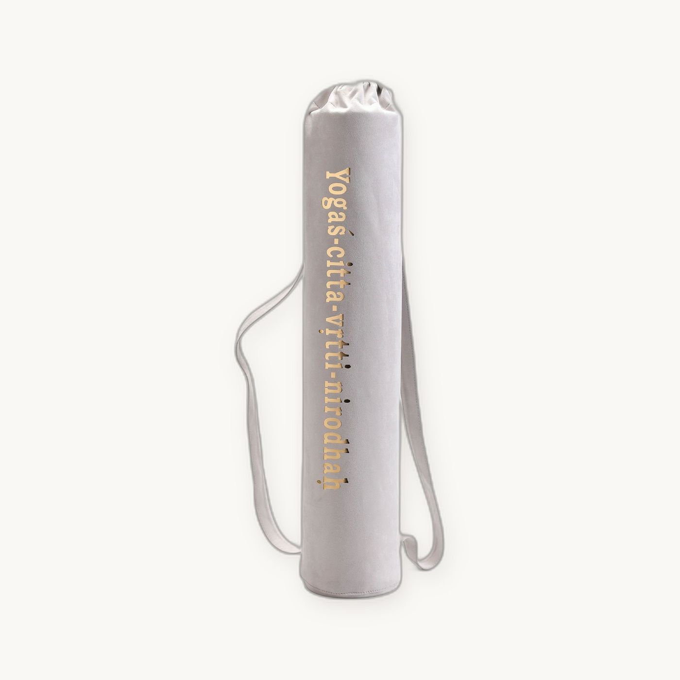 Yoga Mat Carrier Bag — Drawstring Tube Bag with Shoulder Strap — view 6