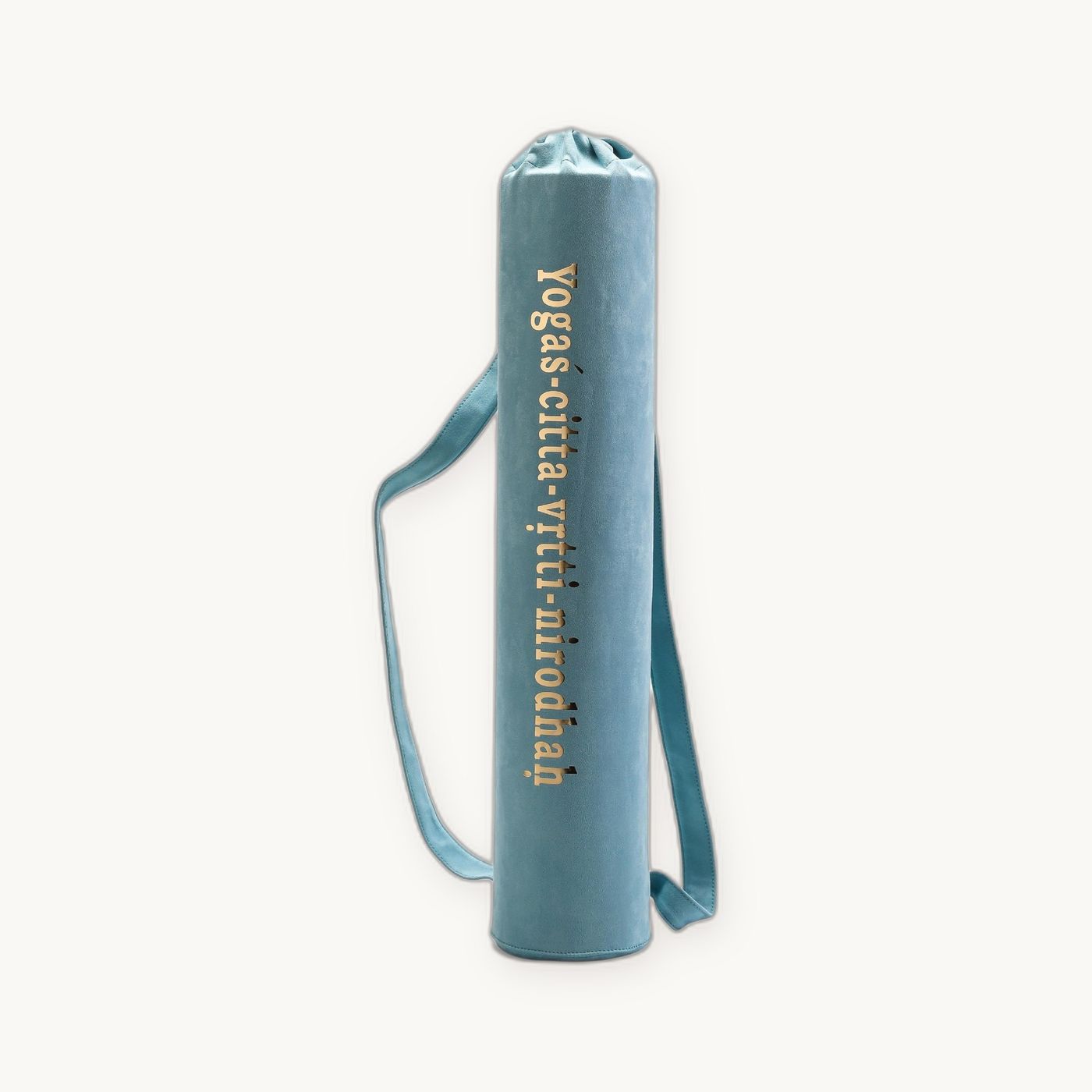 Yoga Mat Carrier Bag — Drawstring Tube Bag with Shoulder Strap — view 8